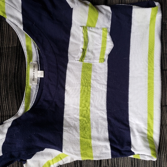 striped fitted top - Picture 4 of 5